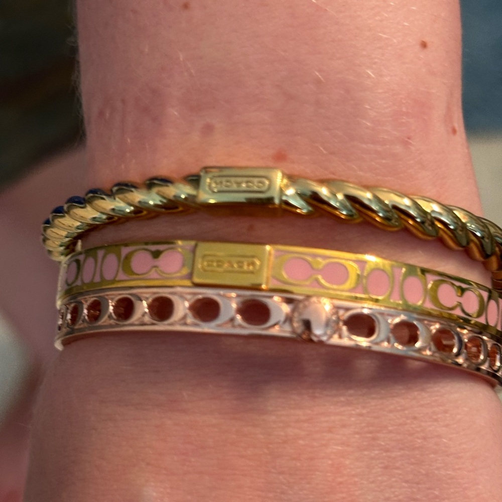 Coach bracelets